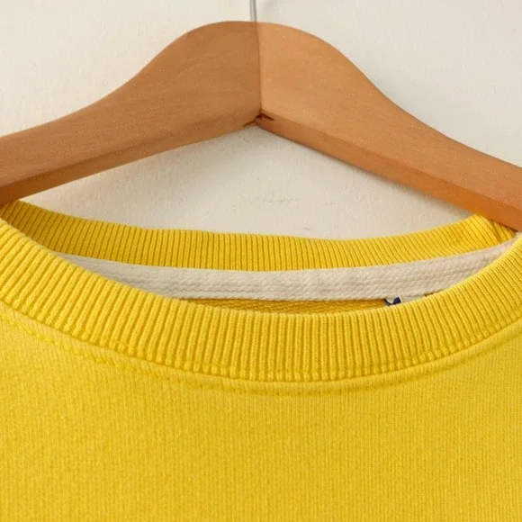 North Sails Sweater Men L Yellow Organic Cotton Crewneck Sweatshirt Light ECO - Picture 6 of 16